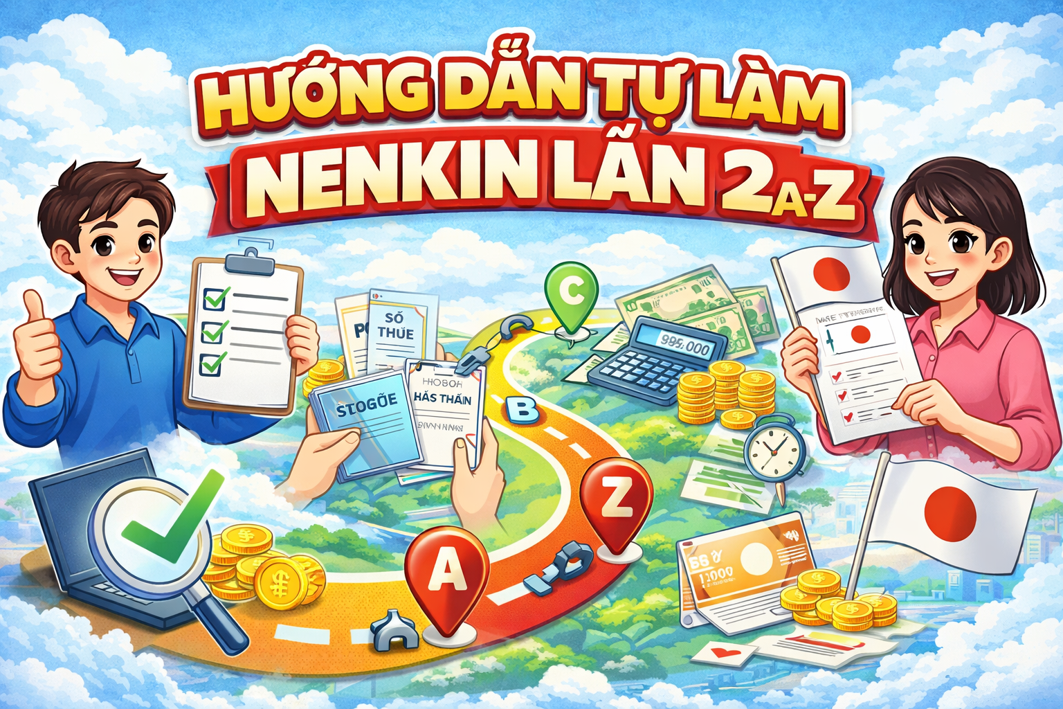 Hướng dẫn tự làm Nenkin lần 2 A-Z